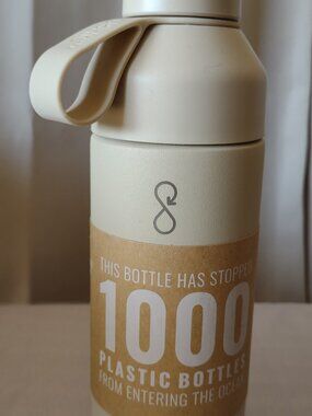 Ocean Bottle 500 ml. HX Expeditions Logo Recycled Materials BPA-Free. New
